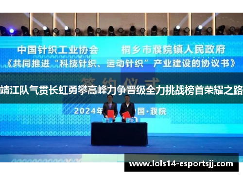 靖江队气贯长虹勇攀高峰力争晋级全力挑战榜首荣耀之路