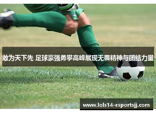 敢为天下先 足球豪强勇攀高峰展现无畏精神与团结力量